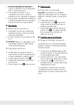 Preview for 9 page of Miomare PREMIUM 271370 Assembly, Operating And Safety Instructions