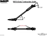 Предварительный просмотр 3 страницы MIP X-Duty 18130 Instruction Manual