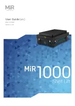 MIR 1000 Shelf Lift User Manual preview