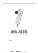 MIR MiniSpir Light User Manual предпросмотр