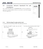 Preview for 10 page of MIR SPIROBANK Oxi User Manual