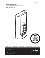 Mira Advance ATL J97A Installation Manual предпросмотр