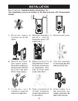 Предварительный просмотр 16 страницы Mira Advance ATL Thermostatic Installation & User Manual