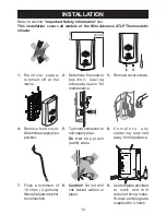 Preview for 14 page of Mira Advance Low Pressure Flex Installation Manual