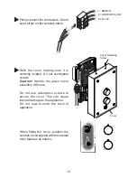 Preview for 12 page of Mira Alero Installation And User Manual