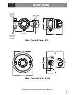 Preview for 7 page of Mira Combiforce 415 Installation And User Manual