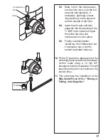 Preview for 17 page of Mira Combiforce 415 Installation And User Manual