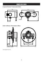 Preview for 8 page of Mira Element Thermostatic Mixer Installation And User Manual