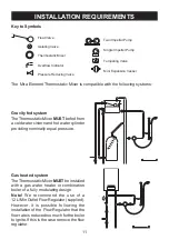 Preview for 11 page of Mira Element Thermostatic Mixer Installation And User Manual