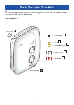 Preview for 6 page of Mira Elite ST Installation And User Manual