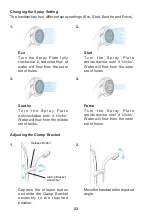 Preview for 23 page of Mira Elite ST Installation And User Manual