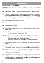 Preview for 14 page of Mira Essentials 7.5 Instruction Manual