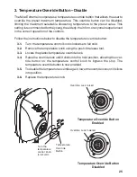 Предварительный просмотр 25 страницы Mira Extreme Thermostatic Installation & User Manual