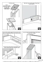 Предварительный просмотр 10 страницы Mira flight SFE Pivot Enclosure Fitting Instructions Manual