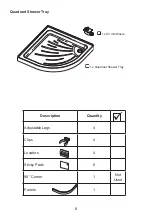 Preview for 6 page of Mira Flight Shower Tray Installation And User Manual