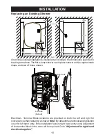 Preview for 10 page of Mira Jump 96Va Installation And User Manual