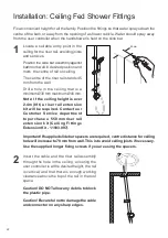 Предварительный просмотр 22 страницы Mira Mira Activate Ceiling Fed (High Pressure) 1.1903.086 Installation And User Manual