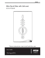 Предварительный просмотр 25 страницы Mira Mira Sport Max with Airboost 10.8 Installation Manual