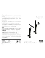 Mira Mode Maxim Installation And User Manual предпросмотр