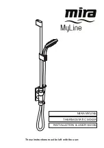 Mira MYLINE Installation & User Manual preview