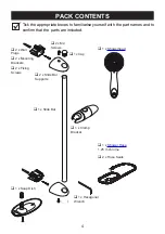 Предварительный просмотр 4 страницы Mira Nectar Installation And User Manual