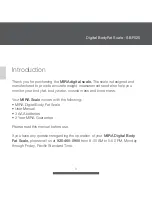 Preview for 3 page of Mira SBF525 User Manual