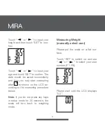 Preview for 8 page of Mira SBF525 User Manual