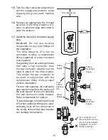 Preview for 15 page of Mira SDP044T Installation & User Manual