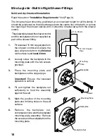 Preview for 18 page of Mira SHOWER FITTINGS Installation & User Manual