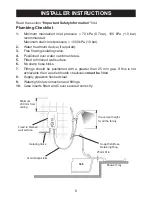 Предварительный просмотр 8 страницы Mira Sport Thermostatic 9.0 Installation & User Manual