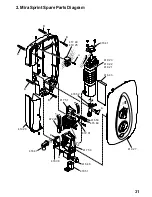 Предварительный просмотр 31 страницы Mira Sprint 7.5 Installation, Operation, Maintenance Manual