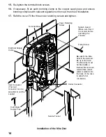 Предварительный просмотр 14 страницы Mira Zest 7.5 Installation, Operation And Maintenance Manual