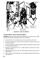 Предварительный просмотр 24 страницы Mira Zest 7.5 Installation, Operation And Maintenance Manual