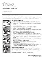 Mirabelle 7338154 Installation Instructions предпросмотр