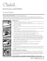 Preview for 3 page of Mirabelle 7338154 Installation Instructions