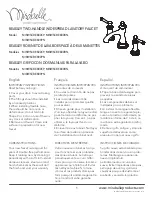 Mirabelle BEASLEY MIRWSCBE800CP Installation Instructions Manual preview