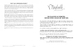 Preview for 1 page of Mirabelle Boca Raton MIRBRA6640V Installation & Operating Instructions Manual