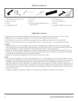 Preview for 20 page of Mirabelle Boca Raton MIRBRA6640V Installation And Operating Manual