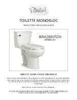 Preview for 5 page of Mirabelle BRADENTON MIRBD241 Installation Instructions Manual