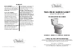 Preview for 1 page of Mirabelle BRADENTON Series Installation Instructions Manual