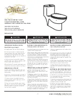 Mirabelle MIRAL241 Installation Instructions Manual preview