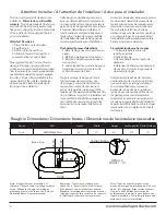 Preview for 6 page of Mirabelle MIROCFS6632WH Installation And Operating Manual