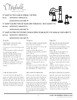 Preview for 1 page of Mirabelle St. Martin MIRSM3RTCP Quick Start Manual