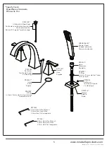 Предварительный просмотр 5 страницы Mirabelle VILAMONTE MIRVL4RTGCP Installation Instructions