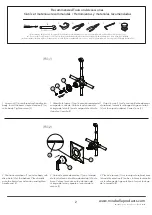 Предварительный просмотр 2 страницы Mirabelle VILAMONTE MIRVL8030GCP Installation Instructions