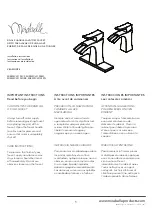 Preview for 1 page of Mirabelle VILAMONTE MIRWSCVL105CP Installation Instructions Manual