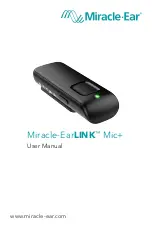 Preview for 1 page of Miracle-Ear EarLINK Mic+ User Manual