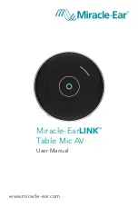 Preview for 1 page of Miracle-Ear EarLINK Remote Mic AV User Manual