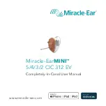 Miracle-Ear EarMINI 5 CIC 312 EV Manual preview