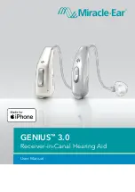 Miracle-Ear GENIUS3.0 User Manual preview